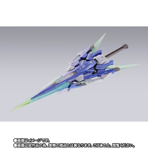 Mobile Suit Gundam 00V Senki METAL BUILD 00 QAN[T] Full Saber Option Set Approx. 230mm ABS Painted Figure *All sets except for the "METAL BUILD 00 QAN