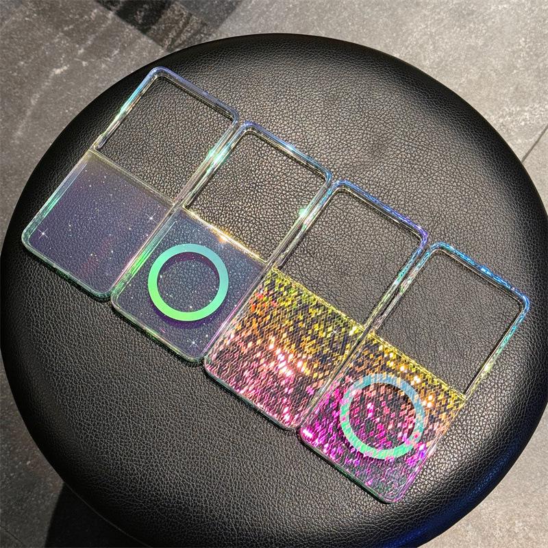 Color-Plated Magnetic Case for Samsung Z Flip 5/6/7 - Folding Screen Cover