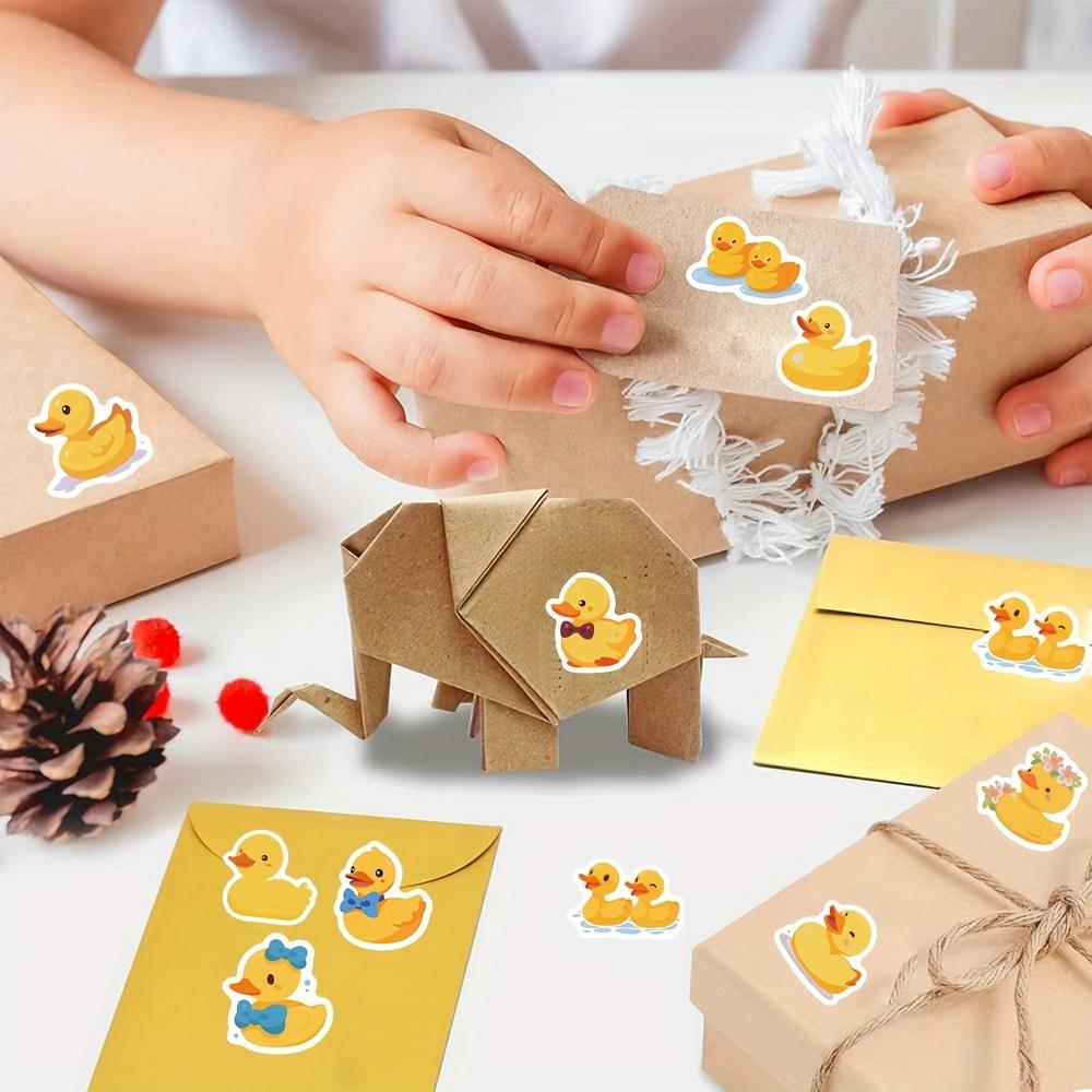 500pcs Duck Stickers Vinyl Stickers Self-adhesive Decal Journaling Skateboard Water Bottles Computer Phone Scrapbooking Stickers