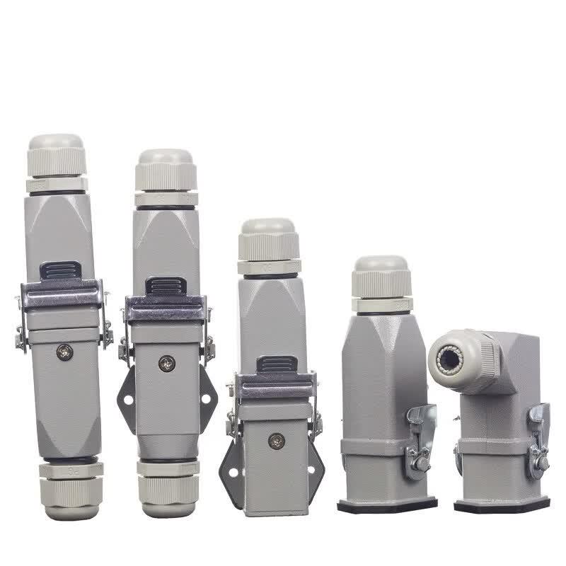 WZWLE Heavy-Duty Rectangular Industrial Aviation Connector