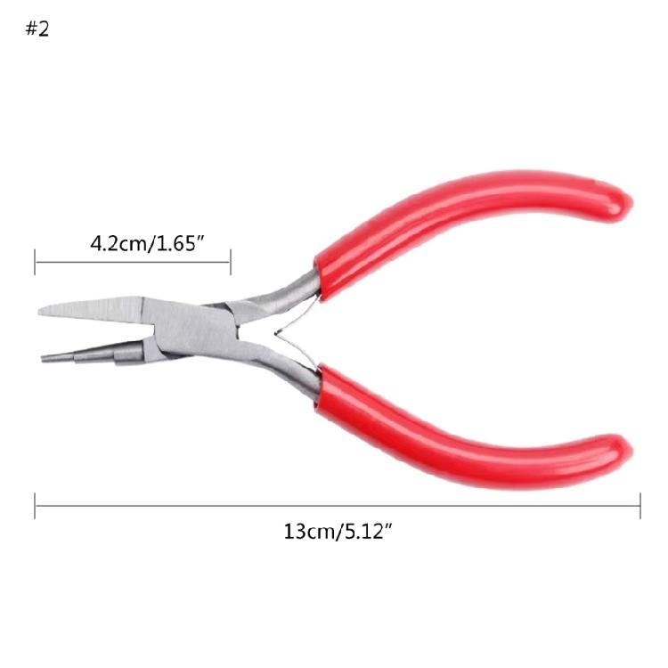 Steel Wire Bending Tools Precision Plier Round Concave Pliers for Jewelry Making