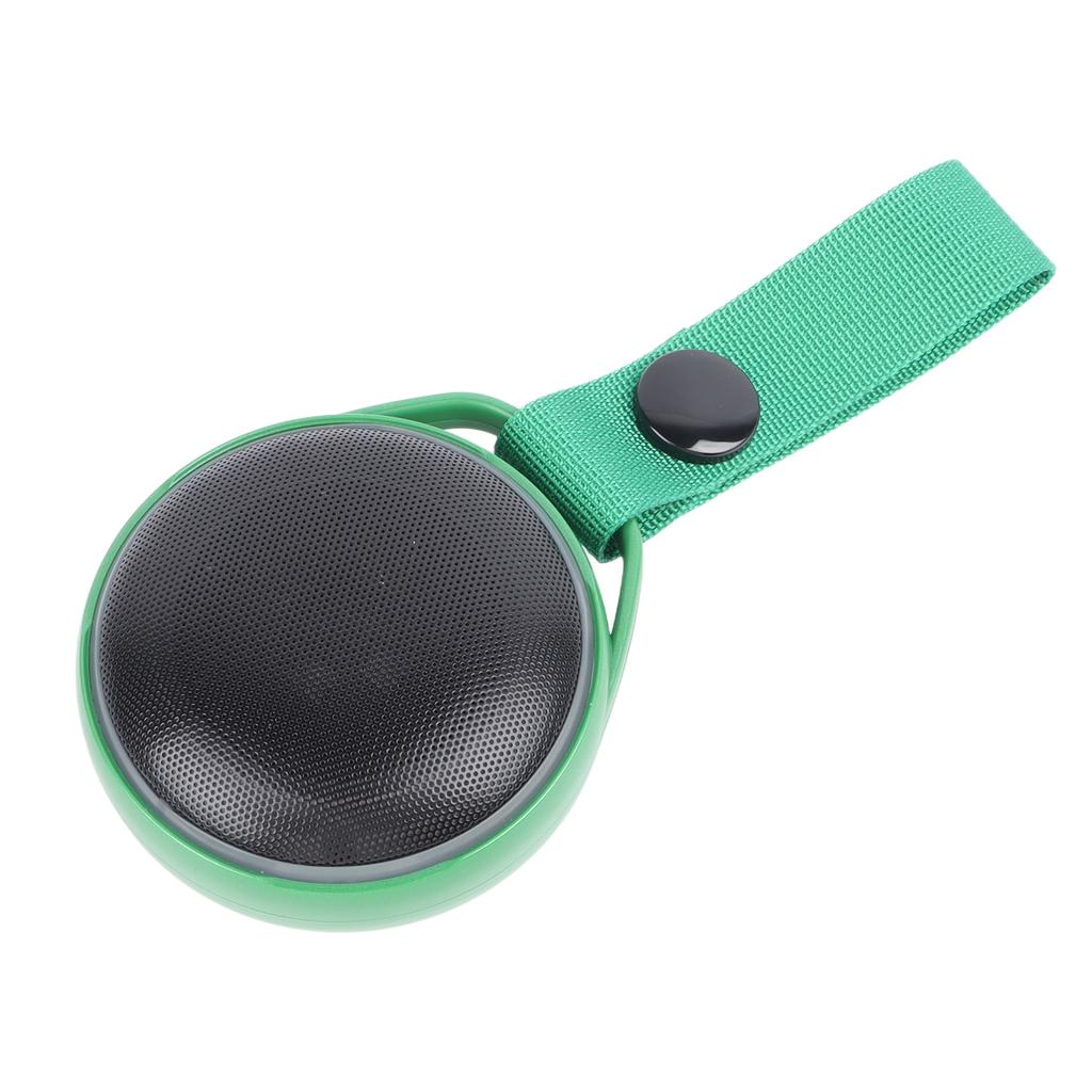 Bluetooth Speaker Green Portable Round Strap Speaker Small Portable Wireless Mini Speaker