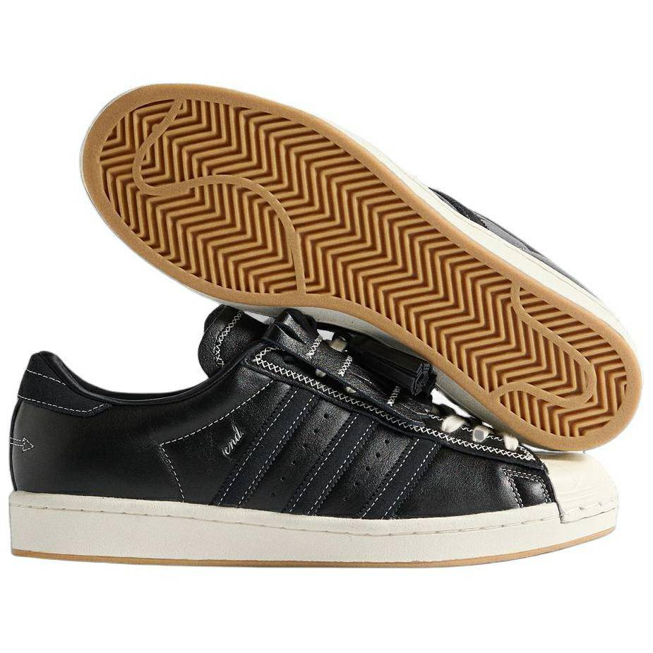 ENDE. x adidas Superstar Vintage I Do Herren Sneaker Schwarz Core-Black Off-White JR0518