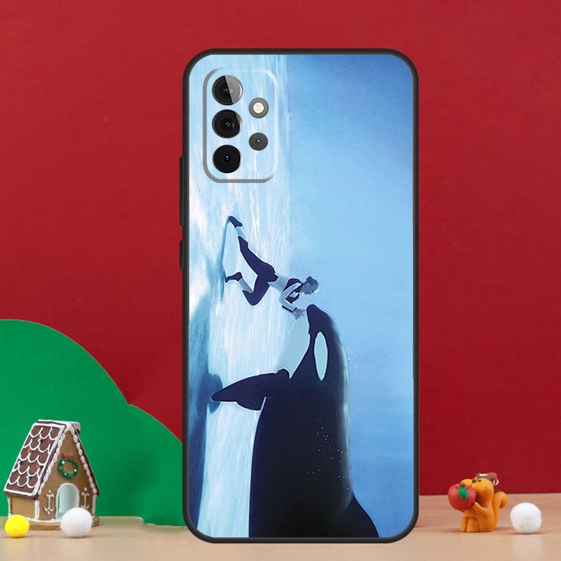 Killer Whale Orca Case For Samsung Galaxy A55 A52 A32 A12 A33 A06 A16 A26 A36 A56 A15 A53 A13 A34 A54 A14 A17