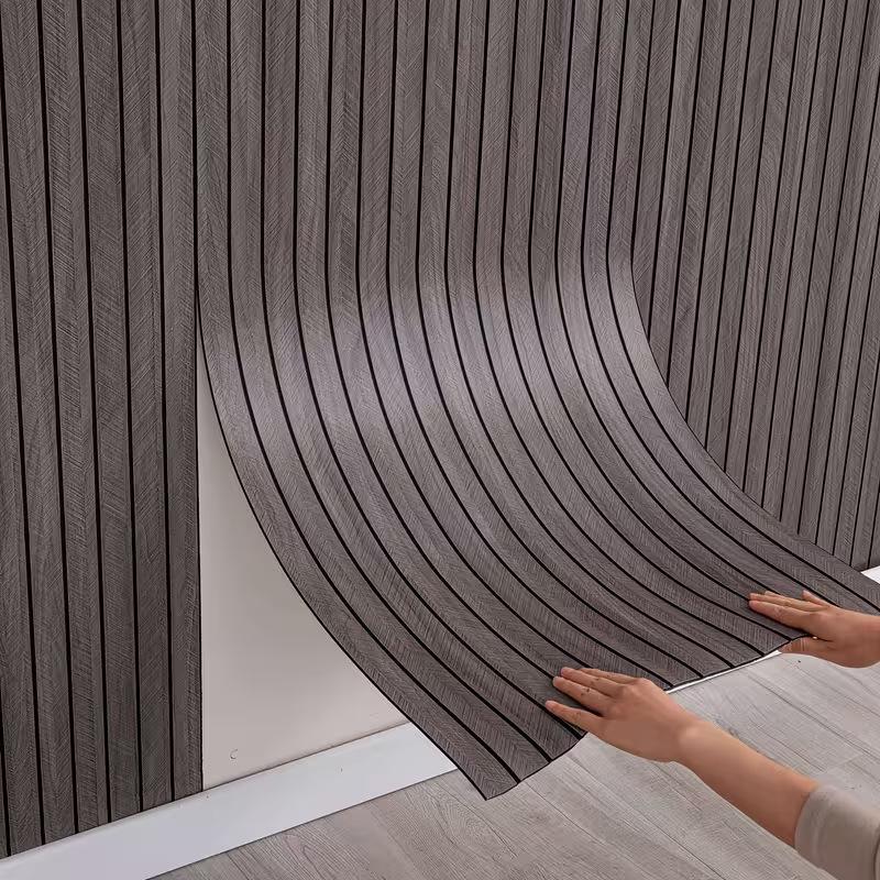 3D Stereo Lattice Self-Adhesive Wall Sticker, Waterproof and Thickened Wall Panel Decoration