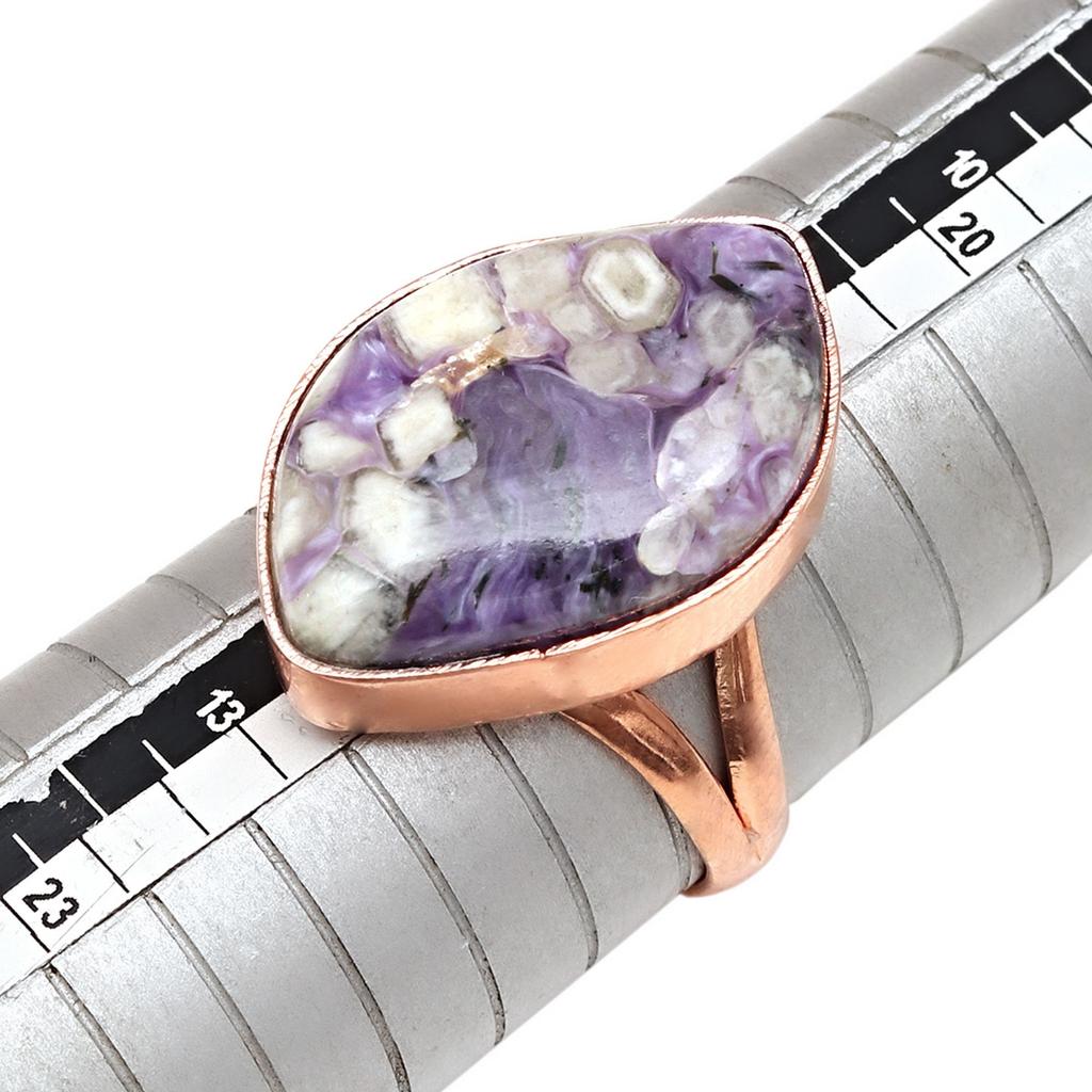 Cheroite Gemstone Handmade Silver Jewelry  "12"