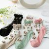 3 Pairs of Summer Socks for Women Thin Rose Style Sexy Black Stockings JK Lolita Lace Socks