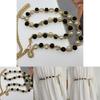 Elegant Black And White Beaded Belt For Women Chic Woven Style For Every Occasion