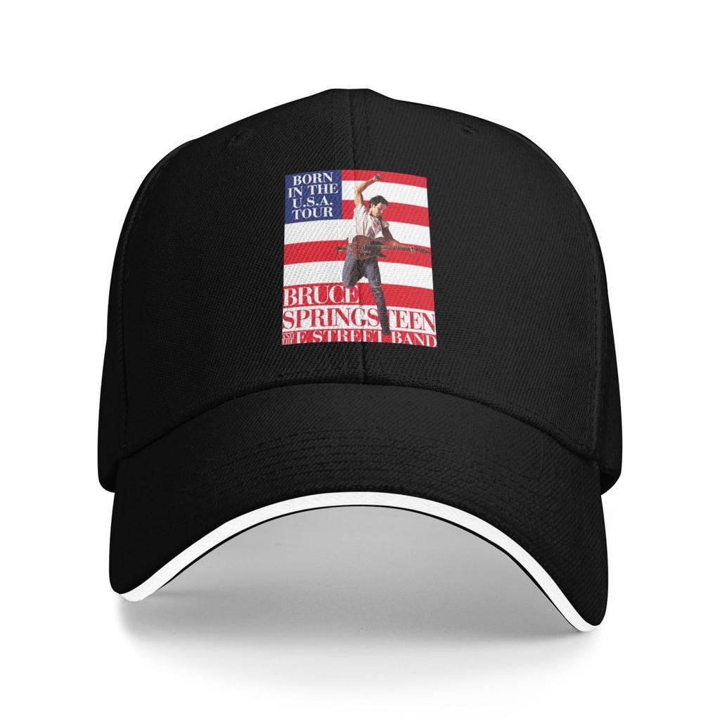 Unisex Baseball Hats Bruce USA Springsteen Heartland Rock Streetwear Summer Sports Baseball Caps Hip Hop Cap Casquette Hats