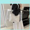 Large Capacity Transparent Pvc Jelly Tote Bag For Women Stylish Casual Shoulder Bag