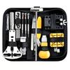 Watch Repair & Maintenance Tool Set with Disassembly Tools, Battery Replacement, and Cloth Bag.
