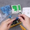 8P6P Multi-Function Dual-Use Network Cable Crimper, CAT6 Pass Through Ez Crimping Tool, Cat5e Cat6 Rj45 Rj11 LAN Phone Crimp Pliers