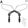 Bicycle Tricycles Handlebar Rearview Mirrors Rectangle Mirrors Back