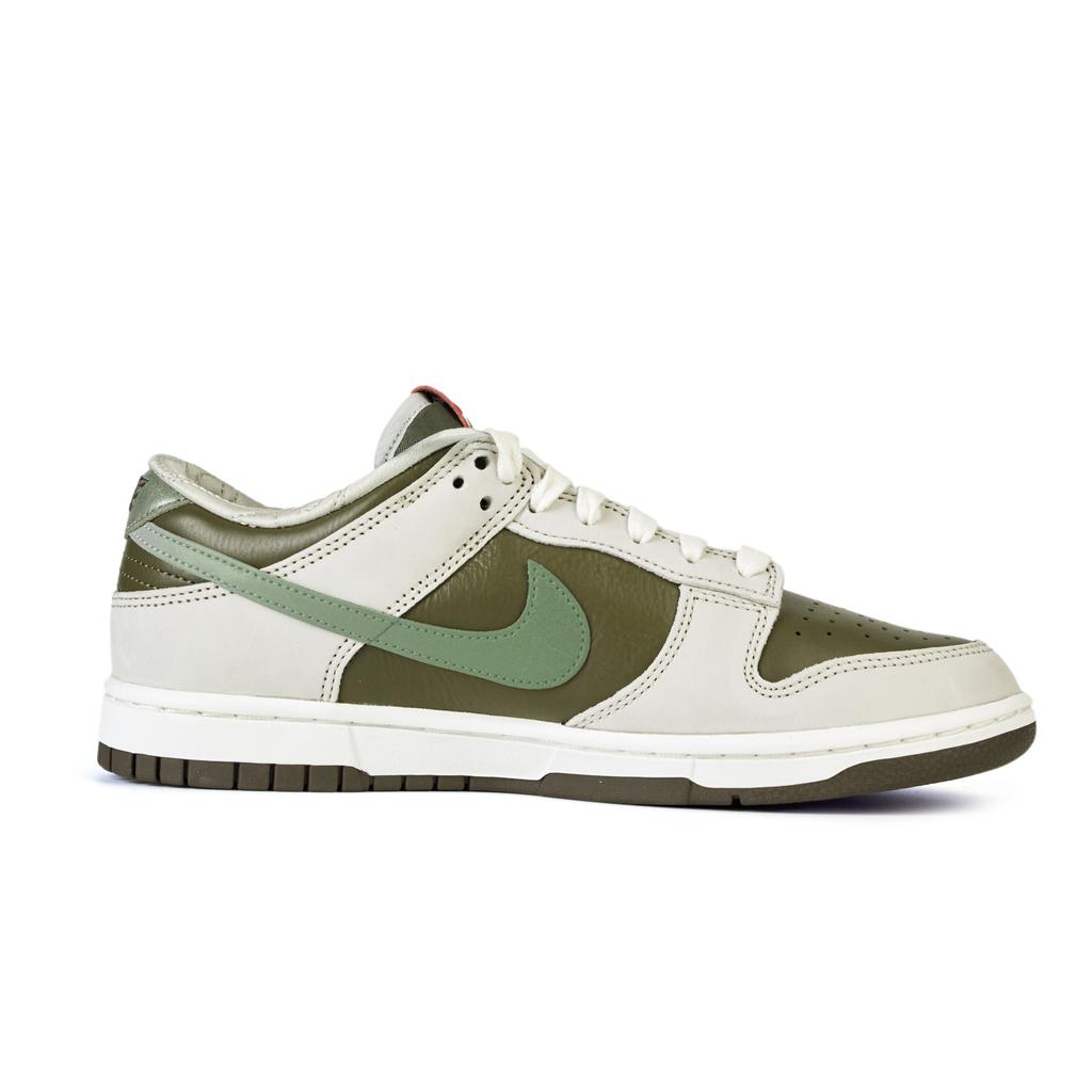 Nike Dunk Slip Resistant Abrasion Resistant Low top Skateboard Shoes Unisex Beige Green HV5980-231 (Team676-)