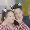 Head Doll Cartoon Design Korean Style Hair Wear Women Hair Accessories Panda Scrunchies Plush