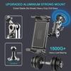 X039 Auto LKW Boot Wandmontage Handyhalter Schwerlast Verstellbarer Tablet-Ständer mit Aluminium Bohrsockel
