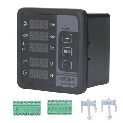 Controller Gruppo Elettrogeno Diesel Misuratore Digitale Motore Gruppo Elettrogeno con Parti di Montaggio DC8?36V GM50H