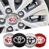 4 Bucăți 56mm Autocolante Jante Mașină Capac Central Butuc Emblema Mașină Insignă Decal Pentru Pentru Toyota Yaris Corolla Prius Auris Camry Avalon Sienn