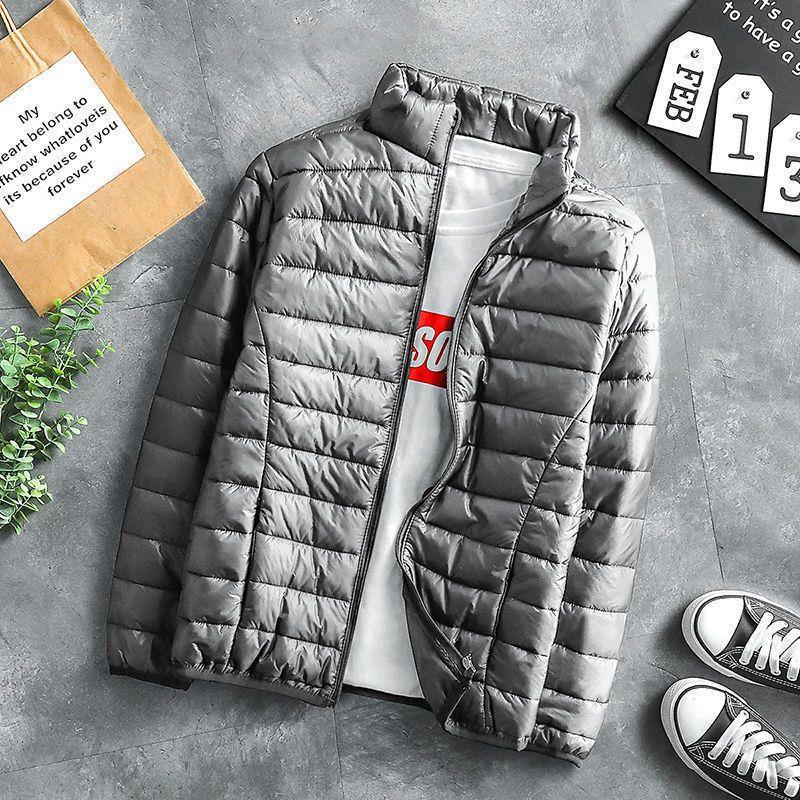 Herren Off-Season Winterjacken: Große Baumwoll- und Daunenoptionen für Männer mittleren Alters und junge Männer