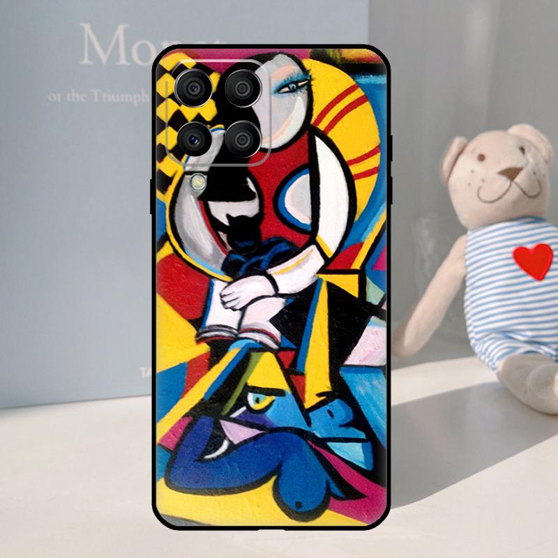 Picasso Abstract Art Painting For Samsung Galaxy M53 M13 M33 M12 M32 M52 M11 M21 M31 M35 M55 M15 M14 M34 M54 M06 M16 Case