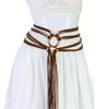 1PC Medieval Renaissance Vintage Belt with Casual Decoration Bundle Belt Waist Seal Waist Rope