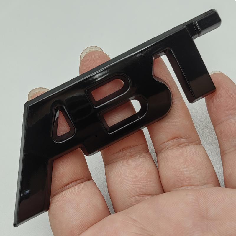 3D Metal Car Fender Trunk Body Tailgate Emblem Badge ABT Logo Decal Sticker