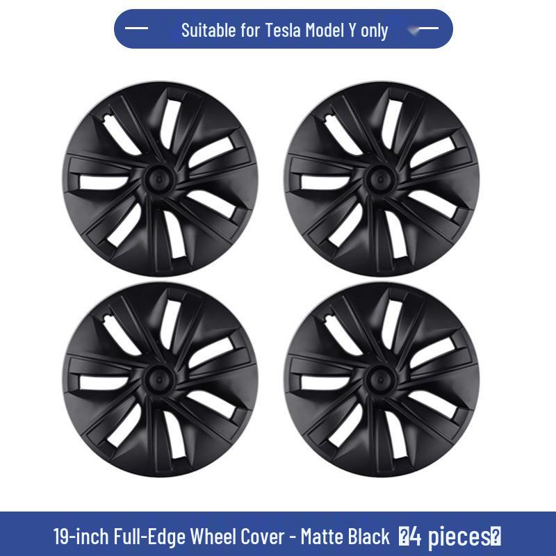 

19-дюймовый черный декоративный колпак для колес Tesla Model Y