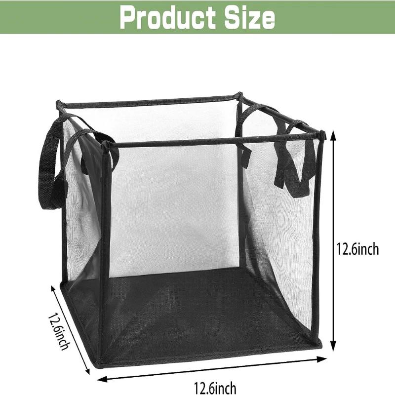 Large Capacity Multifunctional Organizer Foldable Laundry Basket Dirty Clothes Breathable Mesh Baskets for Travel and Home