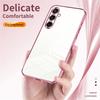 For Samsung Galaxy A35 5G Case Electroplating Frame Soft TPU Phone Cover