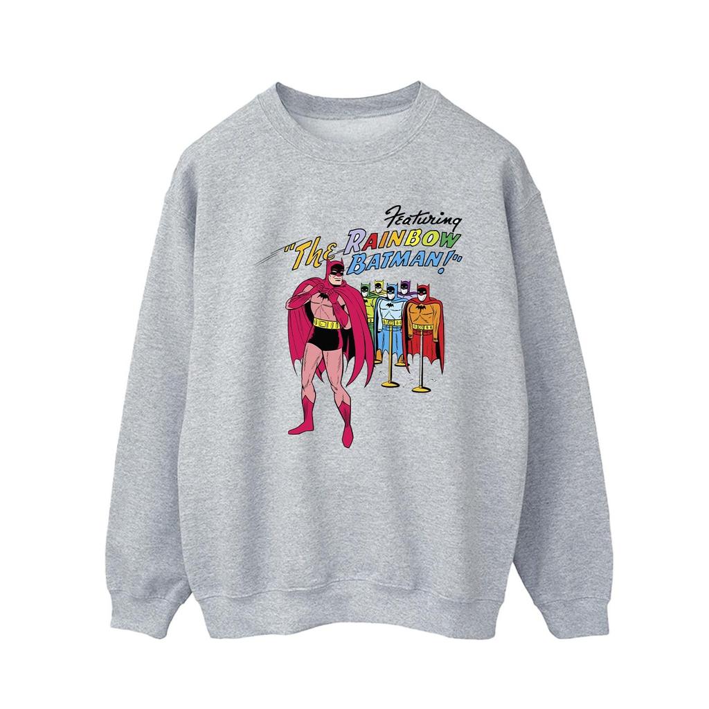 DC Comics Pánská mikina Batman Comic Cover Rainbow Batman