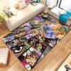 Tappeto Antiscivolo per Soggiorno, Tappeto Morbido per Camera da Letto, Stanza dei Giochi per Bambini, Divano, Decorazione per la Casa, Zerbino, Anime JoJo Bizarre Adventure Cartone Animato