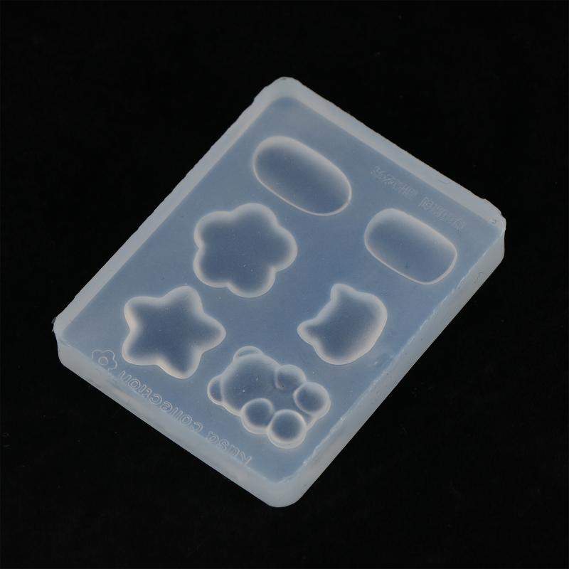 3D Nail Art Silicone Molds Manicure Bean Color Card Molds Nail Art Color Chart Making Nail Carving Mould