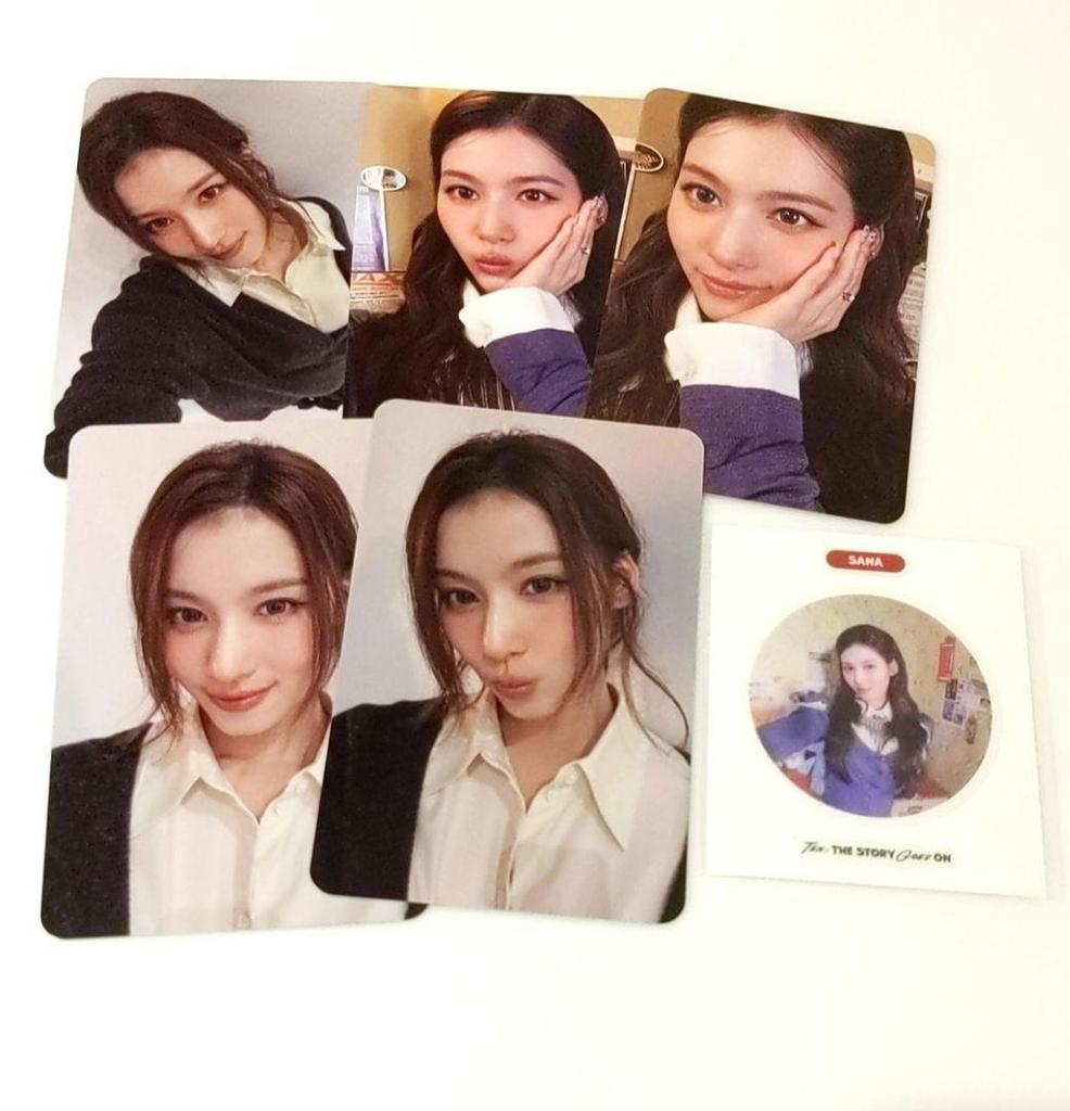 [USED] TWICE Sana TWICE The story goes on enclosed trading card