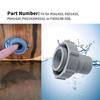 1,5" Schwimmbadschlauch Ablaufanschlussverbinder für P6A1420 P6D1420 P6H1420 P6D1420ASS16 F4D019B-03B Auslaufsichere Verbindung