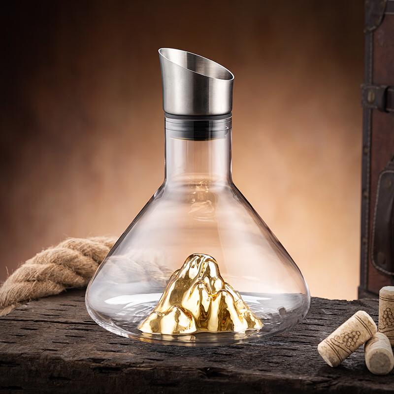 OLOEY Crystal Glass Wine Decanter