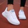 Women's Sports Shoes High Quality Mesh Breathable Fashionable Shock Absorbing Running Shoes Women's Thick Soled Tennis Sneakers