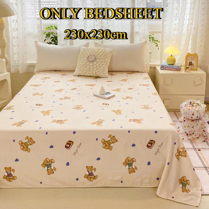 Cearșafuri Periate Prietenoase cu Pielea Cearșafuri Îngroșate pentru Pat Dublu de O Persoană Cearșafuri cu Specificații Multiple pentru Toate Sezoanele