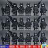 Figure militari delle forze speciali, soldati SWAT Fantasma, blocchi da costruzione, blocchi da costruzione della polizia antideflagranti, SWAT Fantasma