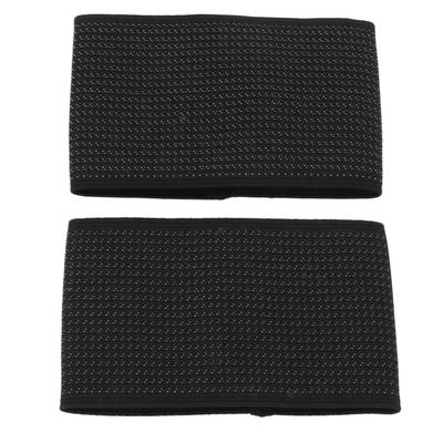 2pcs Arch Support Copper Orthotics Aid Black Arch Supports Bands for Plantar Fasciitis