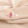 Heart Chakra Pink Tourmaline Stone Statement Ethnic New Ring 925 Sterling Silver RR-28-20