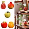 Fruit Shaped Ceramic Flower Vase Propagation Vase Bunch Storage Entryway Desktop Planter Living Room Ornament Minimalist