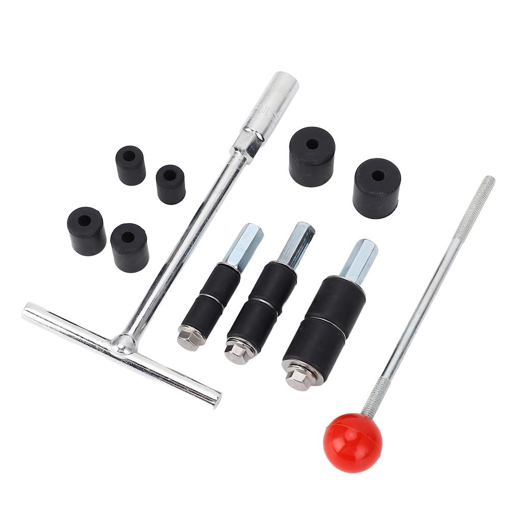 Pipe Water Stopper Kit Rustfritt stål Hot Melt Water Stop Pin Pipe Lekkasje Reparasjonsverktøy med skiftenøkkel 