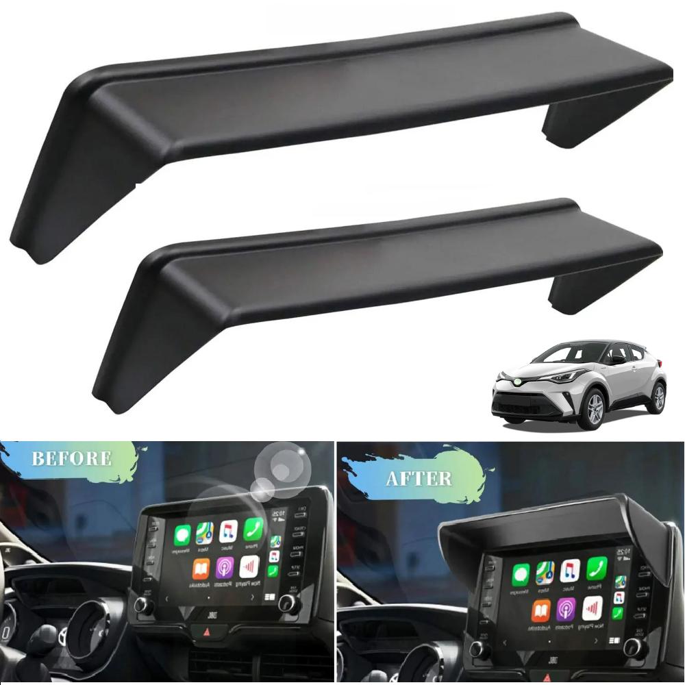 Car GPS Sun Shade Cover Anti Glare Car Sun Visor Universal Navigation Hood 7" 8" inch For Car GPS Navigation Radio Player