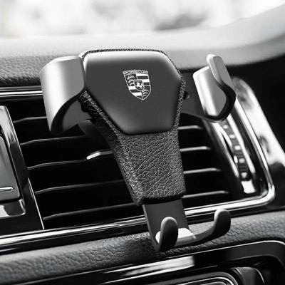 Auto Telefoni Hoidik Õhuava Kinnitus GPS Navigatsioon Mobiilne Auto Stiilimine Porsche Boxster Cayenne Panamera Macan Cayman 911 918 996 917 991 jaoks