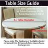 1PC Waterproof Floral Tablecloth Round Fitted Elastic Edged Tablecloth Picnic Table Cover Farmhouse Decorations Picnic Kitchen