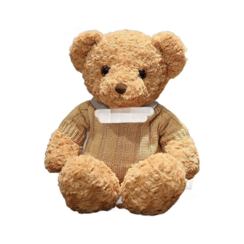 Hug Baby Teddy Bear Large Toy Plush Shirt Sweater Bear Doll Throw Pillow