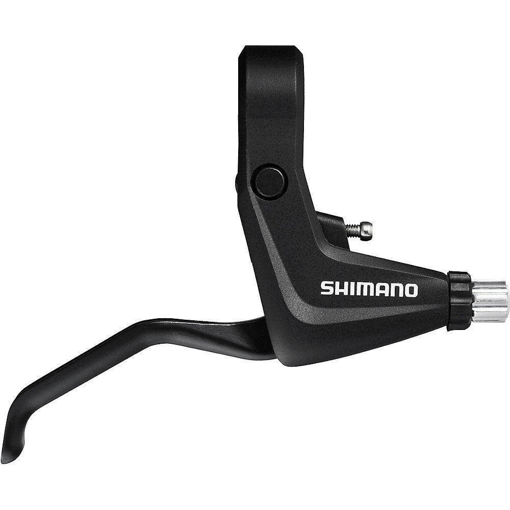SHIMANO Brake Lever Black Left and Right Lever Set 2 Finger EBLT4000PAL ALIVIO (TREKKING) BL-T4000-P