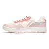Li Ning Leather Slip Resistant, Abrasion Resistant, Lightweight Low top Skateboard Shoes Women's Pink AGCR318-4