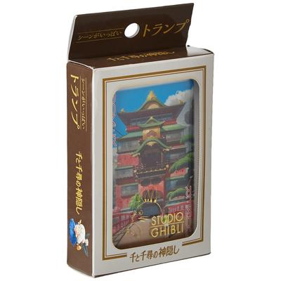 Ensky Spirited Away Playing Cards Deck Studio GHIBLI- Iconic Scenes, Collectible Anime Card Set