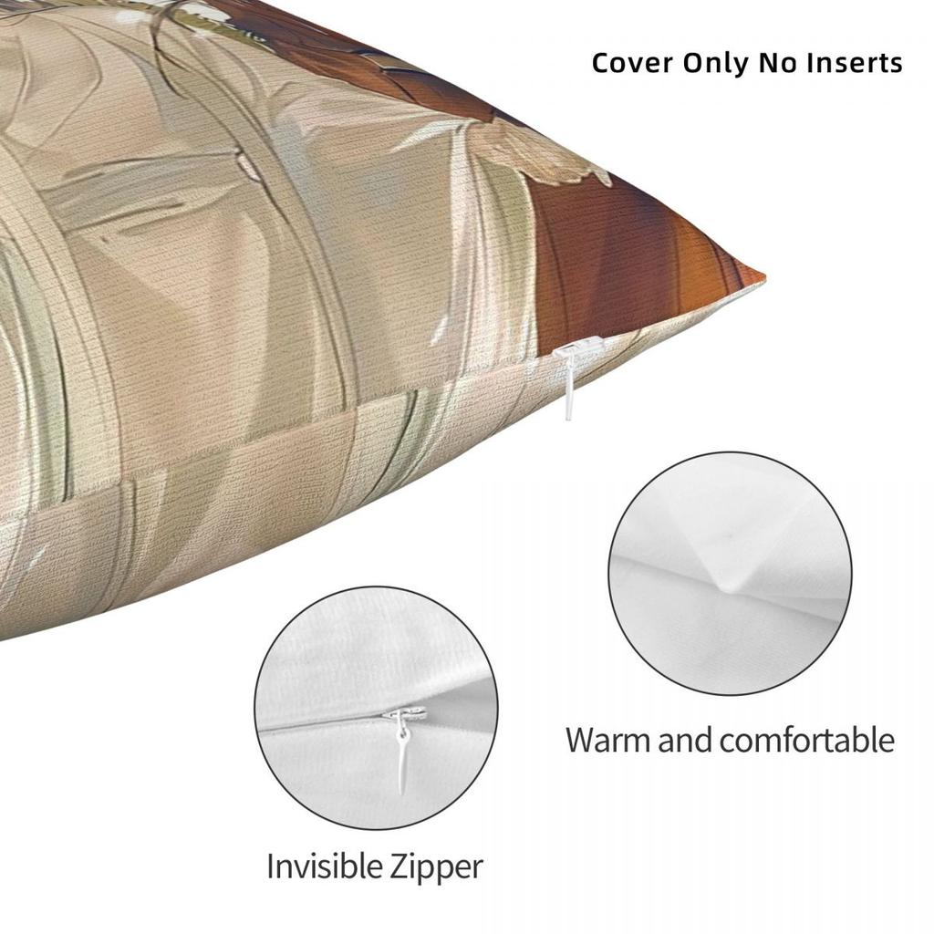 Anime Heaven Official's Blessing Square Pillowcase Cushion Cover Pillow Case Throw Pillow Cover for Home Bedroom Car